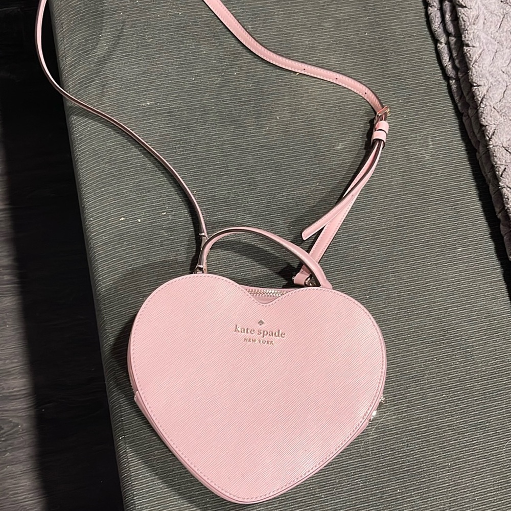 Kate Spade Pink Heart Shaped Bag